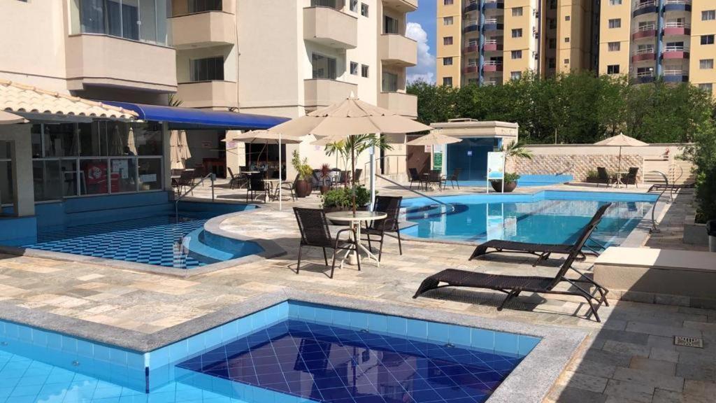 Flat 208 Mont Blanc Daire Caldas Novas Dış mekan fotoğraf