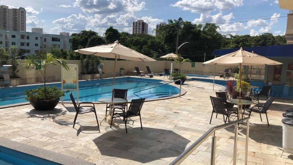 Flat 208 Mont Blanc Daire Caldas Novas Dış mekan fotoğraf